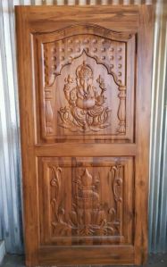 Teakwood Temple Door Standard