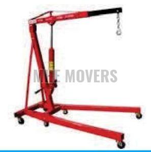 Hydraulic Shop Crane, Color : Red for Construction