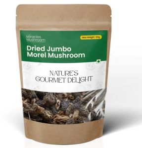 Miracles Mushroom Dried Jumbo Morel (Gucchi) Mushroom