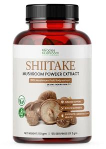 Miracles Mushroom Shiitake Mushroom Powder Extract