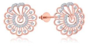 Women Adorable Diamond Stud Earrings