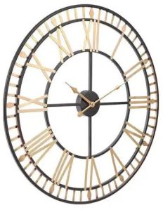 Premium Quality Iron Roman Number Metal Clock