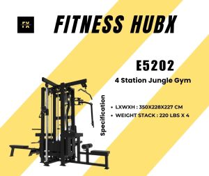 4 Station Jungle Gym Machine