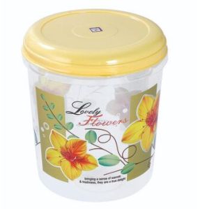 Plastic 1 KG CONTAINER PRINTED