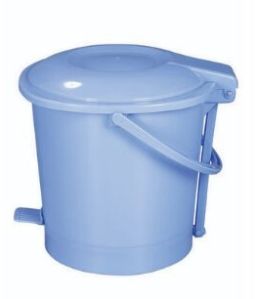 Plastic Dustbin Paddlebin 007 Plain