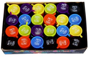 Multicolor Barrel O Slime Toy
