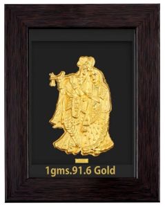 RADHA KRISHNA – 22Karat GOLD FRAME