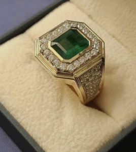 Golden George Ring for Men
