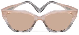 Vespera Peach Cateye Women Sunglasses