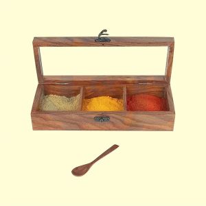 Rosewood Spice Box
