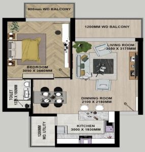 1 BHK Home Interior Design Services