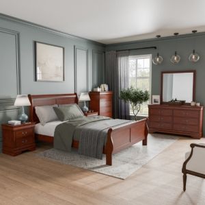 Solid Bedroom Furniture Set