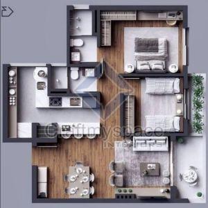 2 BHK Home Interior Design Services