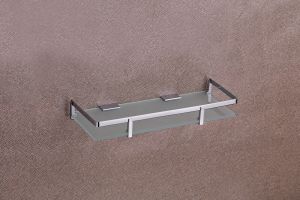 Heavy Bathroom Corner Glass Shelf