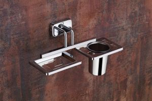 Soap Dish with Tumbler Holder