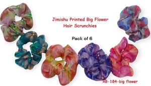 Jimishu Big Bloom Hair Scrunchies-RB-184-2