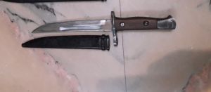 Japanese Type 100 Paratrooper Bayonet With Scabbard