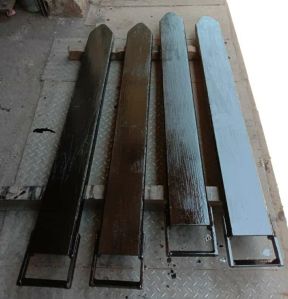 Heavy-duty Mild Steel Forklift Fork Extensions, Brand Name : Simn