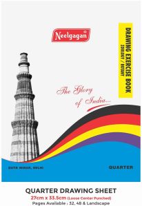 White Paper Neelgagan Quarter Drawing Sheet