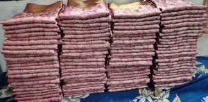 Printed silk saree Party Wear