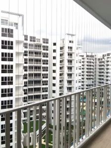 Invisible Safety Net for Balcony