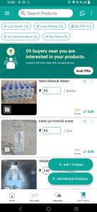 Nero mineral water