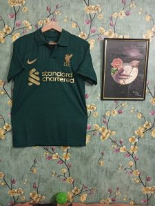 Liverpool 2024-25 Green Away Authentic Player Jersey
