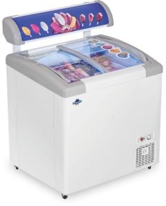 Curved Glass Green Freezer GFR250ICGT