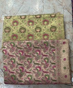 Tissue Katan Silk Saree