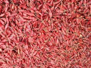 Organic dry red chilli Food Grade
