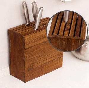 Ogesta Wooden Knife Stand