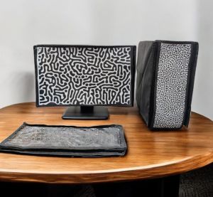 Computer Dust Cover For Desktop (Monitor+CPU+keyboard)