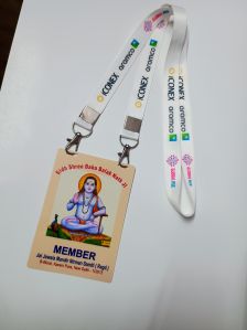 PVC Event Badge Card