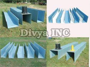 FRP Rainwater Gutter, Thickness : 3-4 Mm For Industrial