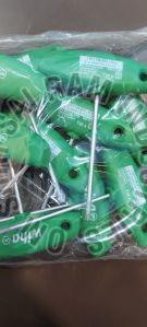 Polished Stainless Steel T Allen Key, Color : Shiny Silver for Fittings