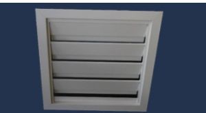 Non Return Damper Wall Mounted