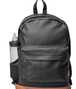 Leatherette Laptop Backpack Bags