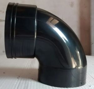 ABS Elbow 110MM, Shape : Round