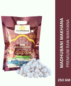 Brown Madhubani  Premium Raw Plain Phool Makhana