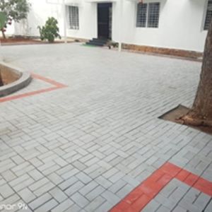 Concrete Rubber Mold Paver Bricks, Thickness : 60 Mm for Outdoor