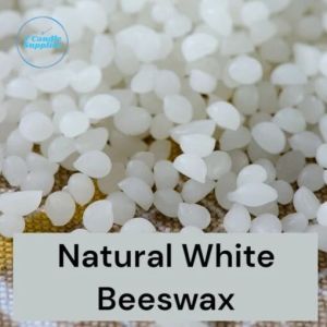 Natural White Beeswax Pellets For Candle Making & Cosmetics