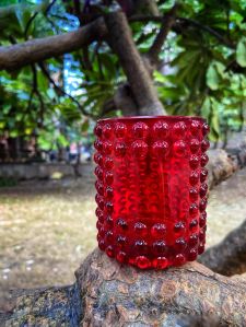 Premium Bubble Designer Glass Candle Jar