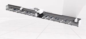 Three Chuck Suspension Automatic Loading Tube Laser Cutting Machine ST3