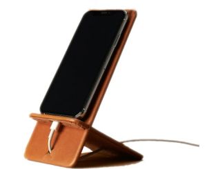 Leather Mobile Stand