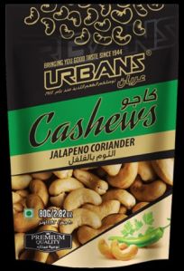 Jalapeno Coriander Cashews 80 Gm