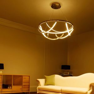Close Bond Gold ( 3 Colour ) LED Chandelier