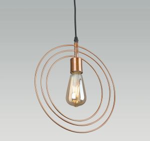 Copper Rings Pendant Light