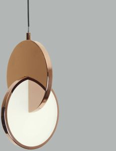 Up in the Air Rose Gold LED Pendant Light
