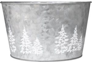 Iron Tree Planter 20X20X11.20 Cm