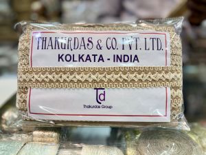 Thakurdas Jute Laces, Color : Brown, Creamy, Light Brown